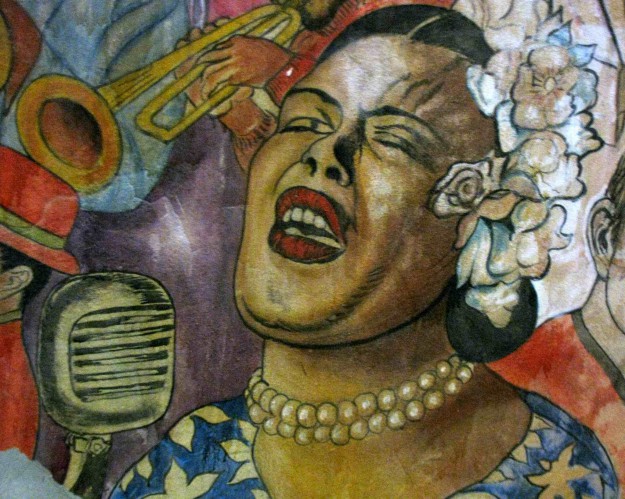 Billie Holiday mural