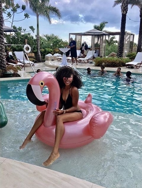 seafire pool inflatable swan image credit rachel mariie